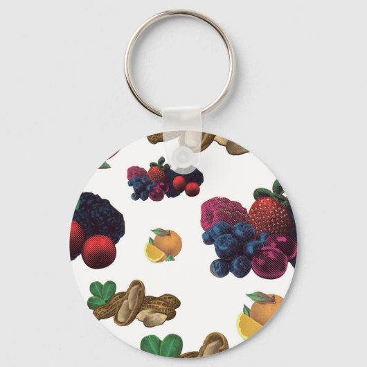 Fruits Patroon Sleutelhanger (Voorkant)