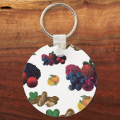  Fruits Patroon Sleutelhanger (Voorkant)