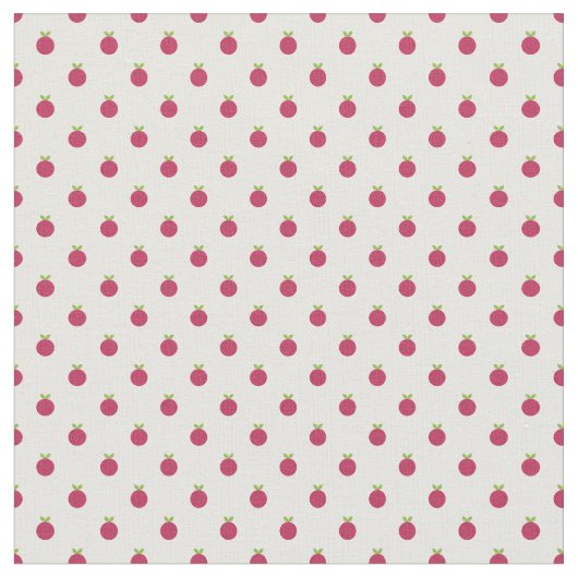 Fruits Polka Dots Stof (Close Up)