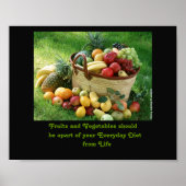 Fruits Poster (Voorkant)