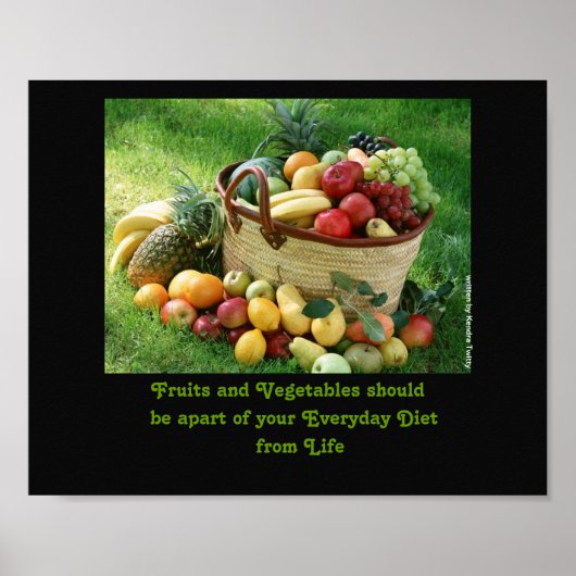 Fruits Poster (Voorkant)