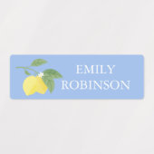 Fruits School Preschool Daycare Waterproof Label (Design 2)