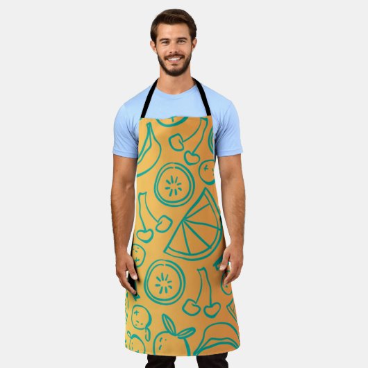 Fruits Schort (Gedragen)