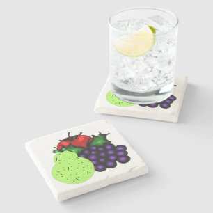 Fruits Stone Onderzetter