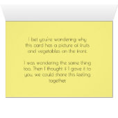 Fruits & Veggies (Binenzijde Horizontaal (Onderkant))