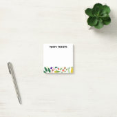 Fruits & Veggies Food CUSTOM Monogram op maat Post-it® Notes (Kantoor)