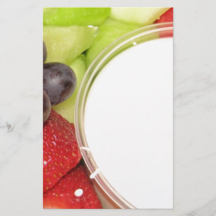 Fruitsalade Briefpapier