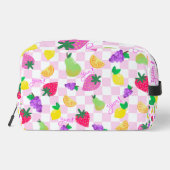 FRUITSALADE CHECK TOILETZAK TOILETTASJE (Achterkant)