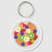 Fruitsalade Sleutelhanger (Voorkant)