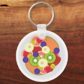 Fruitsalade Sleutelhanger (Voorkant)