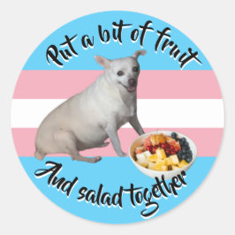 Fruitsalade Sticker