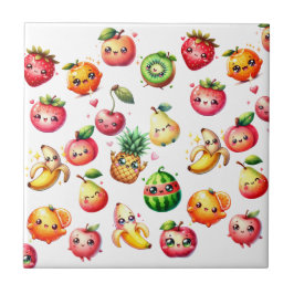 Fruitsalade Tegeltje