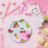 fruitschaal papieren bordje (Feest)