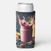 Fruitsmoothies Seltzer Blikjeskoeler (Seltzer Voorkant)