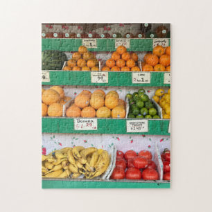 Fruitstandaard, Columbus Avenue, New York City, NY Legpuzzel
