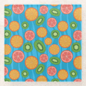 Fruitstemming Glazen Onderzetter (Voorkant)