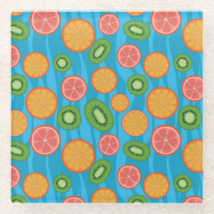 Fruitstemming Glazen Onderzetter