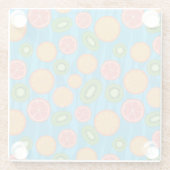 Fruitstemming Glazen Onderzetter (Achterkant)