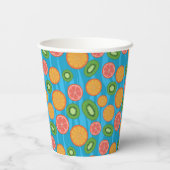Fruitstemming Papieren Bekers (Achterkant)