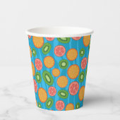 Fruitstemming Papieren Bekers (Voorkant)