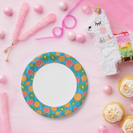 Fruitstemming Papieren Bordje (Feest)