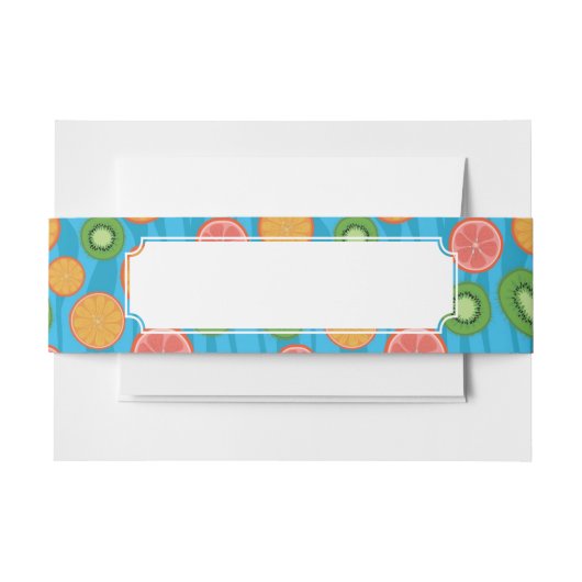 Fruitstemming Uitnodigingen Wikkel (Voorkant Voorbeeld)