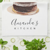 FRUITSTROOM PATISSERIE CUPCAKE CHEF BAKERY THEEDOEK (Gevouwen)