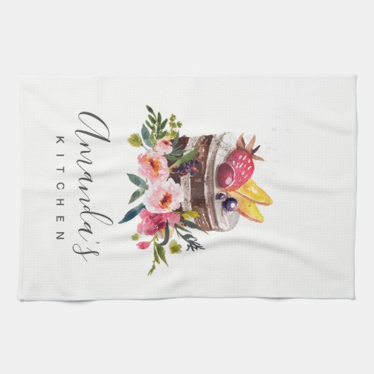 FRUITSTROOM PATISSERIE CUPCAKE CHEF BAKERY THEEDOEK (Horizontaal)