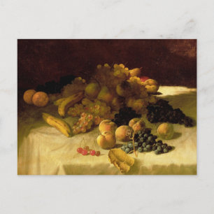 Fruitstuk door Carducius Plantagenet Ream Briefkaart