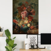 Fruitstuk van Jan van Huysum Poster (Thuiskantoor)