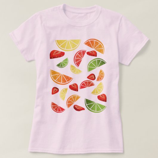Fruitstukken T-shirt (Design voorkant)