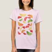 Fruitstukken T-shirt (Voorkant)
