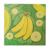 Fruittegel: Bananen Tegeltje (Voorkant)