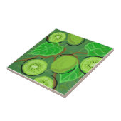 Fruittegel:  Kiwis Tegeltje (Zijkant)