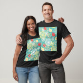 Fruittextuur, levendige achtergrond. t-shirt (Unisex)