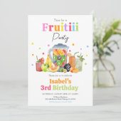 Fruitti Verjaardag Kaart (Staand voorkant)