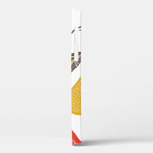 fruittuin met vogel Case-Mate iPhone case (Achterkant / Links)