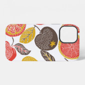 fruittuin met vogel iPhone hoesje (Achterkant horizontaal)