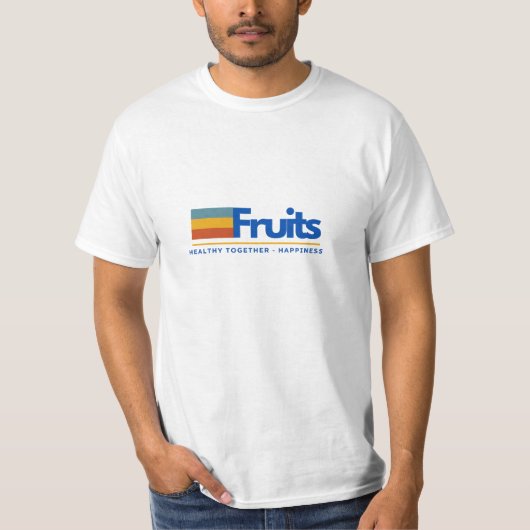 fruittypografie t-shirt (Voorkant)