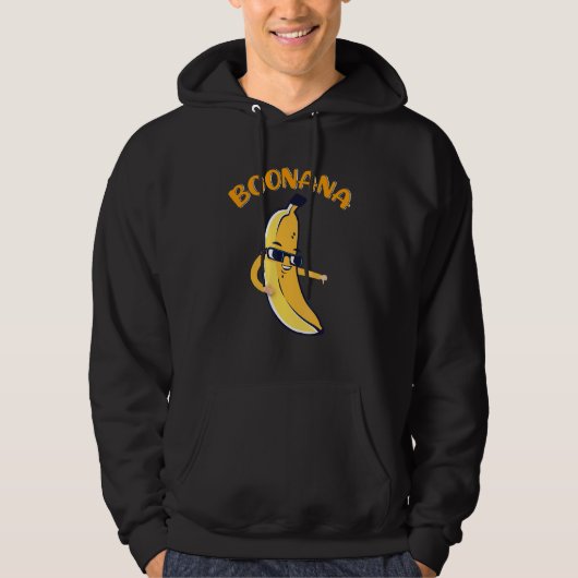 Fruitwoordspel Banaan Hoodie (Voorkant)