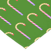 Fruity Candy Cande Feestdagen Pattern Table Runner Korte Tafelloper (Hoek)
