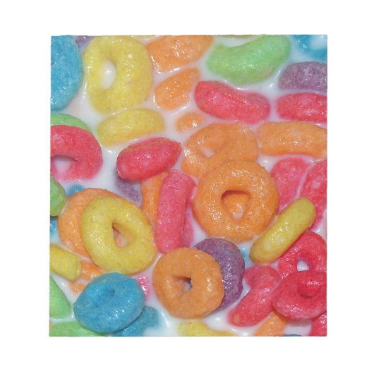 Fruity Cereal Notitieblok (Voorkant)
