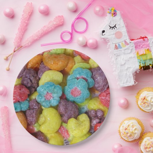 Fruity Cereal Papieren Bordje (Feest)