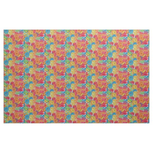 Fruity Cereal Stof (Fat Quarter)
