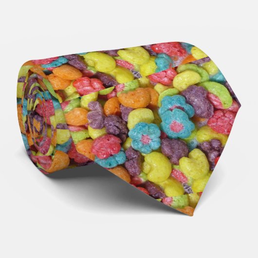 Fruity Cereal Stropdas (Opgerold)