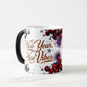 Fruity Fiesta Cherry Blueberry "New Year, New Vibe Magische Mok (Voorkant links)