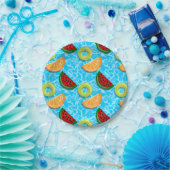 Fruity Floaties Papieren Bordje (Feest)