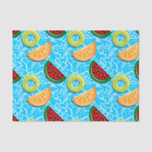 Fruity Floaties Tissuepapier (Voorkant)