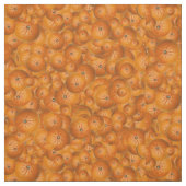 Fruity Fun Tangerine Print Patroon Stof (Swatch)