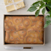 Fruity Fun Tangerine Print Patroon Tissuepapier (Geschenk)